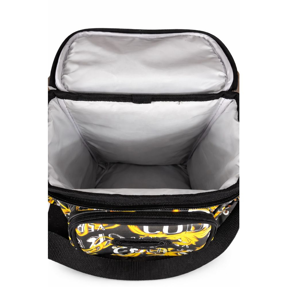 Stylish Printed Crossbody Bag with Multiple Compartments